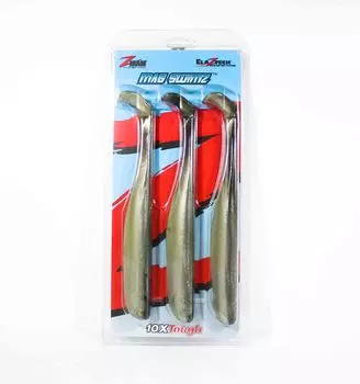 Zman Soft Lure SwimmerZ 8 Inch 3/Pack Ayu (8095)