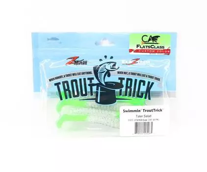 Zman Soft Lure Trout Trick 3,5 дюйма, 6 шт. в упаковке, салат Картошка (5285)