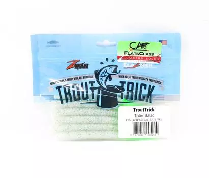 Zman Soft Lure Trout Trick 5 дюймов, 6 шт. в упаковке, салат Картошка (5254)