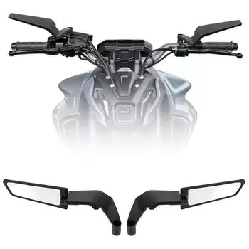 zmart Аксессуары для мотоциклов Зеркало Stealth Winglet Зеркало Вращение Регулируемое Для YAMAHA MT 03 07 09 R1R3R7 XMAX KTM Для BMW