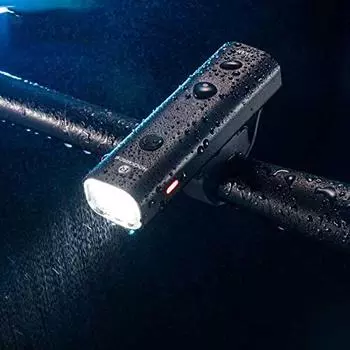 zmart Велосипедный фонарь с защитой от дождя, USB-перезаряжаемый светодиодный 2000 мАч MTB передний фонарь, налобный фонарь