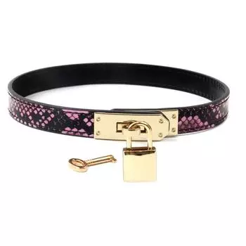 Змеиный замок, БДСМ-ошейник, аксессуары для бондажа, ожерелье, эротические товары, секс-игры для взрослых, сексуальные игрушки для Snake