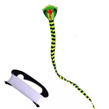 Змей Легкий Полиэстеровый Треугольный Змей Стекловолоконная Конструкция Фестиваль Путешествия 800cm