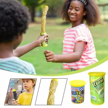 Змея может прыгать Весенняя змея Чип розыгрыш со змеей Сладкая конфета в банке Трюк со змеей Игрушка День дурака Шутки в банке розыгрыш Карнавальные принадлежности для вечеринок One Size
