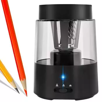 ZMOL электрическая точилка для карандашей портативная с улучшенным лезвием для быстрого карандаша автоматическая остановка для использования точилка, дети, заточка, нет. 2/Цветной (6-8мм),