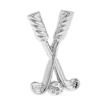 значки для гольф-клубов, значок на лацкане, pin093 серебряный