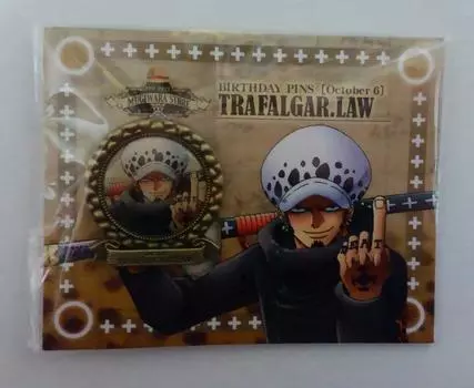 Значки на день рождения ONE PIECE [Трафальгар Ло]