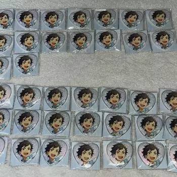 Значки-обязательства в честь 3-й годовщины Ansta Nagumo Tetora Mid-star, партия из 37 штук