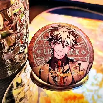 Значки серии «Коктейльная вечеринка» по ссылке, брошь в стиле аниме, коллекционное украшение.