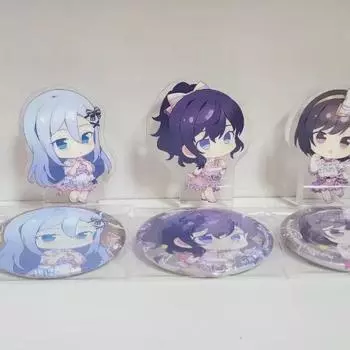 Значок Batch Pseka, посвященный 2,5-летию Коротто, Мейко Канада Мафую Эна Мизуки