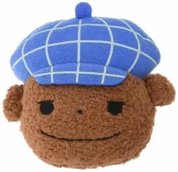 Значок Butt Tantei Plush Brown коричневый