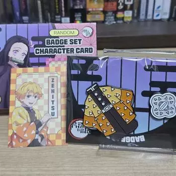 Значок CGV «Убийца демонов» Агацума Зеницу, часть 1