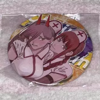 Значок «Человек с бензопилой Макима» для медсестры