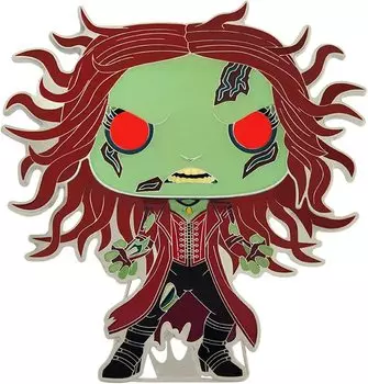 Значок Funko размера Funko Pop Значок Marvel What If Sonbi Scarlet CHANCE OF CHASE Фигурка Pop!