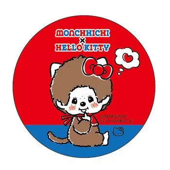 Значок K Company Monchhichi x Hello Kitty может сидеть MKT-KB-SU