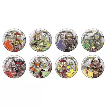 Значок Kamen Rider Gaim 02 Art Can, коробка из 8 шт. [Иллюстрация графика]