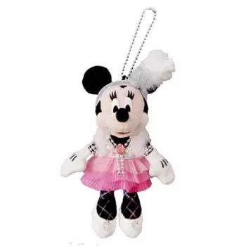 Значок Минни Маус с плюшевым ремешком Big Band Beat BIG BAND BEAT [Tokyo Disney Sea Limited]