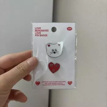 Значок Мо Нам-хи, запечатанный, абсолютно новый