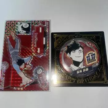 Значок на акриловой подставке Haikyu 2024 Kuroo Tetsuro Diorama