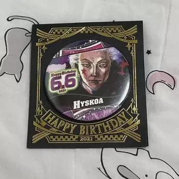 Значок на день рождения охотника Хисоки Хёнхона 2021 года