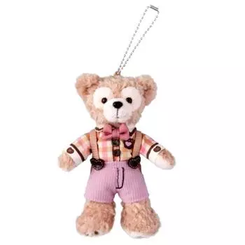 Значок плюшевой игрушки Даффи Sweet Duffy 2017 Valentine Duffy Disney Sweet Duffy to Tokyo [Ограниченный тираж DisneySea]
