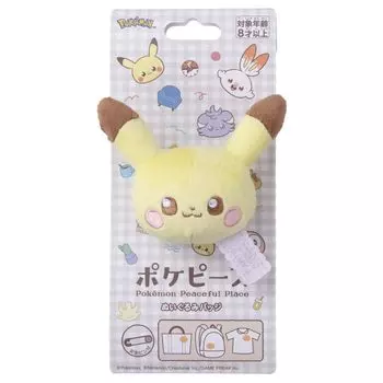 Значок плюшевой игрушки Pokepiece Пикачу, ширина плюшевой игрушки около 7 см