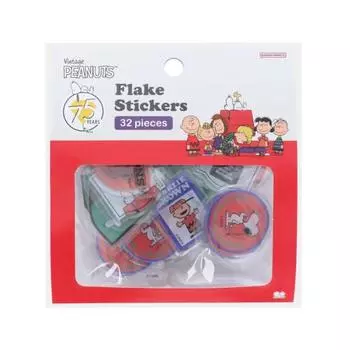 Значок Sunstar Stationery Snoopy Seal Flake PEANUTS в честь 75-летия S8543810