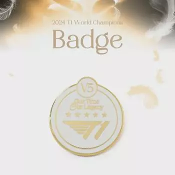 Значок T1 World s Badge нераспечатанный предварительный заказ