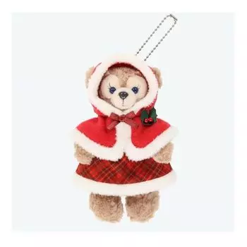 Значок в виде плюшевого животного Шелли Мэй [Tokyo DisneySea Limited] 2024 Рождество Даффи и его друзья танцуют снежинки