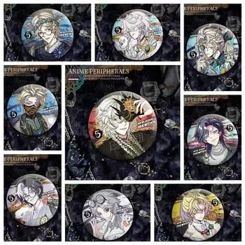 Значок-значок 58/75 мм с изображением игрового персонажа Identity V: Тонко изготовленная булавка из жести, идеально подходящая для значков и аксессуаров для ролевых игр. 58mm [Identity ]