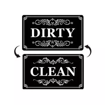 Знак «Чисто и грязно» для посудомоечной машины Солнце, Луна, магнит для посудомоечной машины, организация и хранение на кухне, холодильник, контейнер для посуды, домашний декор