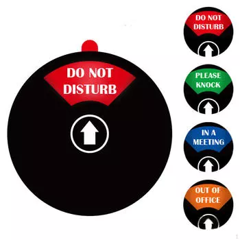 Знак конфиденциальности на двери офиса, магнитный знак «Не беспокоить», для гостиных, студии отеля Black