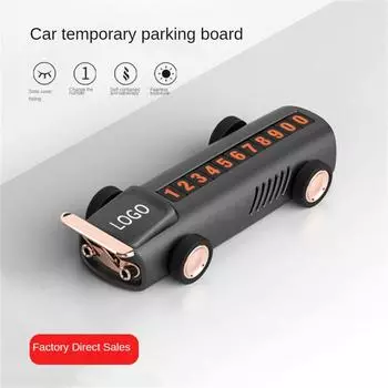 Знак мобильного телефона, креативный универсальный автомобильный декоративный орнамент, временный знак парковки, прочная карточка с номером телефона