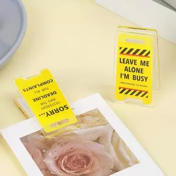 Знак на стол в офисе команды Предупреждающий знак Декор рабочего места Кляп Подарок Кабина для сотрудника Знак на стол для коллеги Босса Подарок на день рождения сотрудника Белый слон A