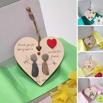 Знак Орнамент Творческий Уникальный Значащий Налет В Форме Сердца Подарок Дружбы Лучшие Друзья F