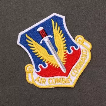 Знак отличия «Вьетнам ВВС США» с цветной вышивкой, нашивка «Навыки», звание, служебная нашивка, ветровка M65, нарукавная повязка OG107