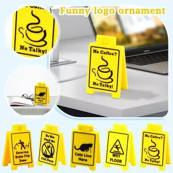 Знак «Рвота кошки», интересный знак «Кошка», украшение для дома, юмористический и странный орнамент One Size