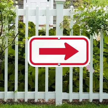 Знак стрелки светоотражающий, легко устанавливается на улице, в помещении, для указания направления, водонепроницаемый, земля красный