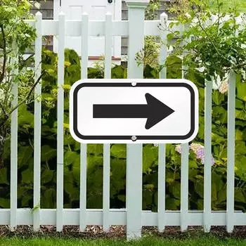 Знак стрелки светоотражающий, легко устанавливается на улице, в помещении, для указания направления, водонепроницаемый, земля