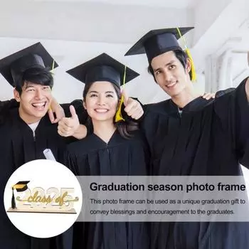 Знак выпускного стола 2025 года Выпускники колледжей средней школы Шляпа бакалавра