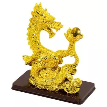Знак зодиака Восхождение Удача 2024 Новый год Хороший Увеличенный Сделанный из смолы Дракон [Devalier] Фигурка, Дракон, Дракон, Приглашение, Очарование, Украшение, Удача,