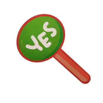 Знаки «да» или «нет» для классов, принадлежности для небольших групп, портативные, многоразовые, доска для голосования