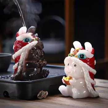 Знакомьтесь с меняющим цвет кроликом из воды, украшениями для домашних животных, домашними поделками, чайным сервизом со знаком зодиака Лев, аксессуарами для чайного стола