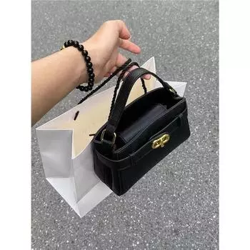 Знаменитая изысканная женская сумка, нишевая, высокая тенденция и модная, портативная сумка через плечо