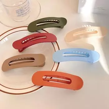 Знаменитая шпилька: Большой прямой, боковой и верхний зажим для челки и укладки волос F525