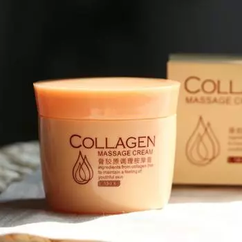 Знаменитый красивый коллагеновый ингредиент, очиститель для лица, глубокий крем, массаж, уход за кожей лица