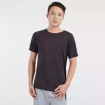 Zoano Sports Short-Sleeved T-shirt Baby Boy and Girl Summer Quick-Drying Breathable Yoga Workout Top Dark gray 3XL