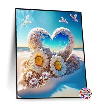 ZOCCKI Diamond Art Квадратная Алмазная Картина Ручная Работа Полная Паста Тип Бисера Искусство 30x40 см Белый Твердый