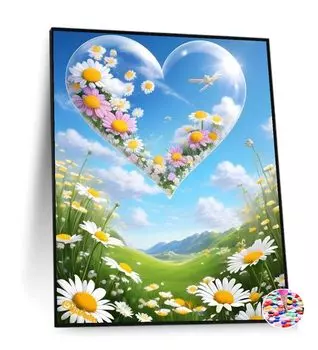ZOCCKI Diamond Art Квадратная Алмазная Картина Ручная Работа Полная Паста Тип Бисера Искусство 30x40 см Солнечный День Твердый