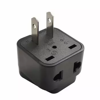 ZOER Worldwide вилка типа А для иностранных электроприборов в розетке преобразования типа источника питания позволяет использовать бытовую технику со всех